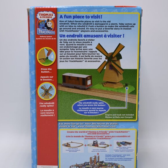 Sodor Sites Toby's Windmill Plastic Thomas & Friends Trackmaster Railway System - Picture 9 of 9